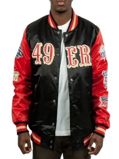 49ers Champs Starter San Francisco Patches Jacket