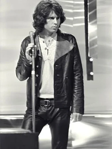 Jim Morrison Leather Jacket