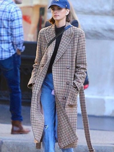 kaia_gerber_long_belt_vintage_plaid_coat_1_