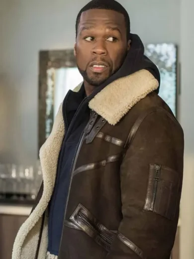 50 Cent Power Kanan Brown Jacket