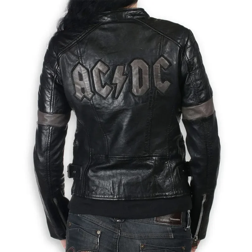 Women’s Megyn AC/DC Leather Jacket