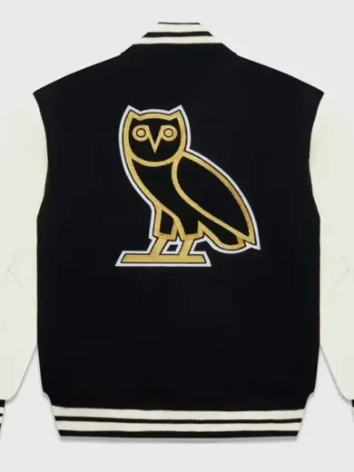 Drake Black Varsity Jacket