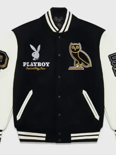 Drake Black Varsity Jacket