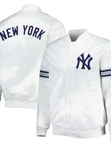 White Power Forward New York Yankees Jacket