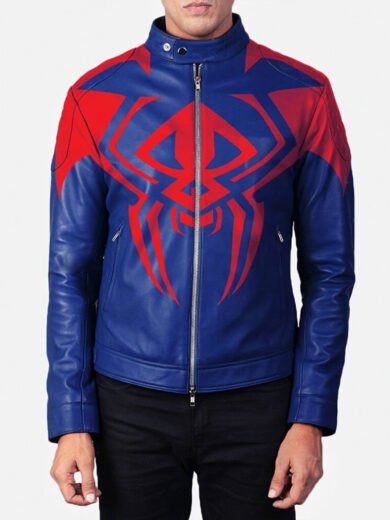 Spider Man Across The Spider-Verse Miguel O’Hara Leather Jacket/Costume