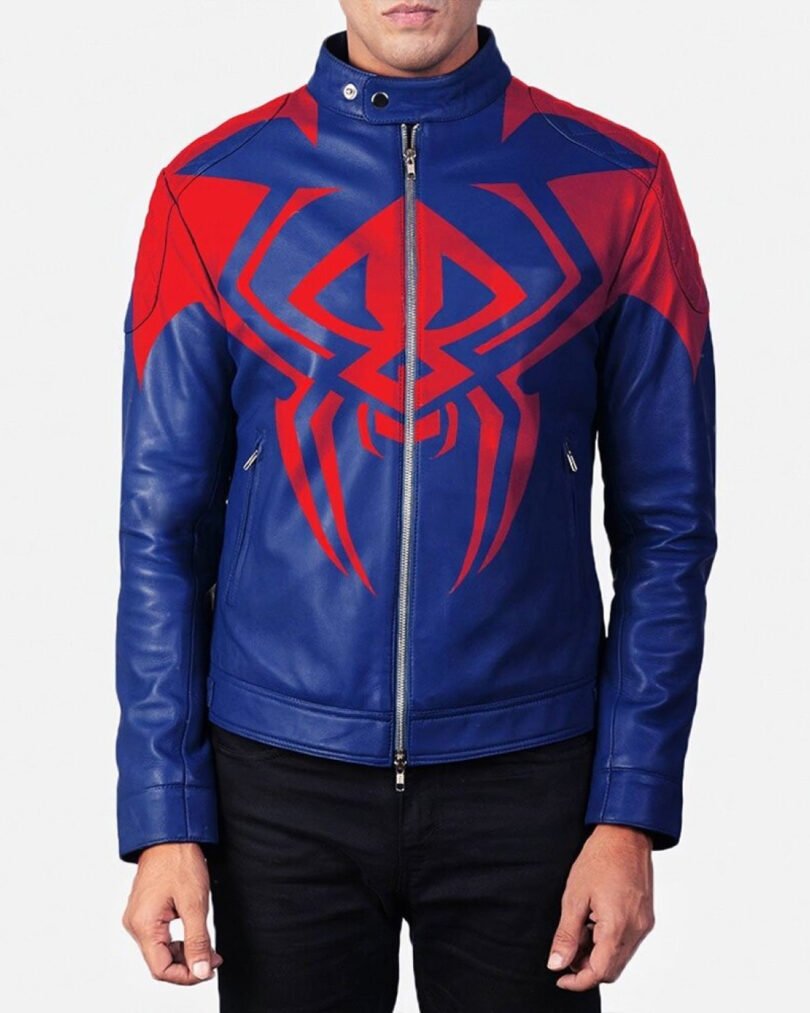 Spider Man Across The Spider-Verse Miguel O’Hara Leather Jacket/Costume