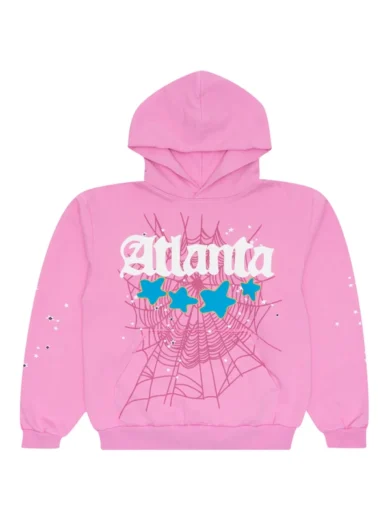 Spider Worldwide Atlanta Hoodie Pink
