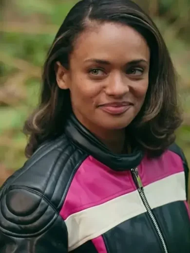 Virgin River S05 Kandyse Mcclure Motorcycle Leather Jacket