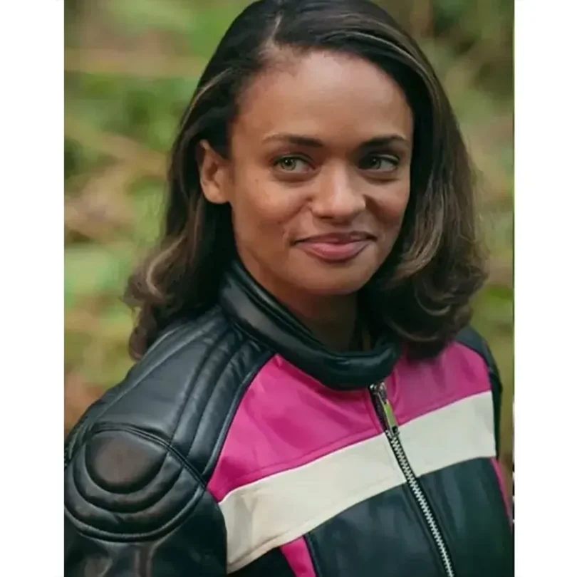 Virgin River S05 Kandyse Mcclure Motorcycle Leather Jacket