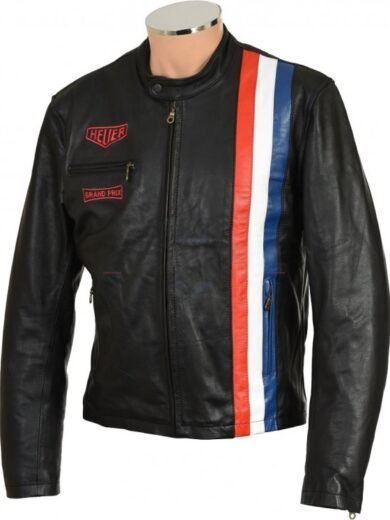 Tag Heuer leather Jacket front