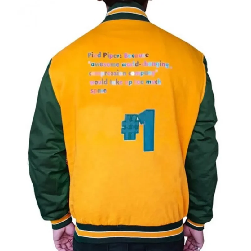Zach Woods Silicon Valley Donald Dunn Varsity Jacket