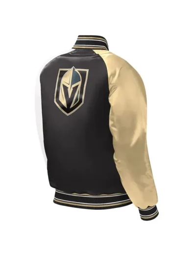 Youth Vegas Golden Knights Varsity Satin Jacket