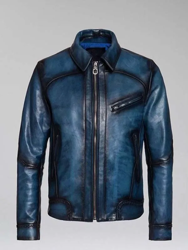 Mens Bugatti Leather Jacket
