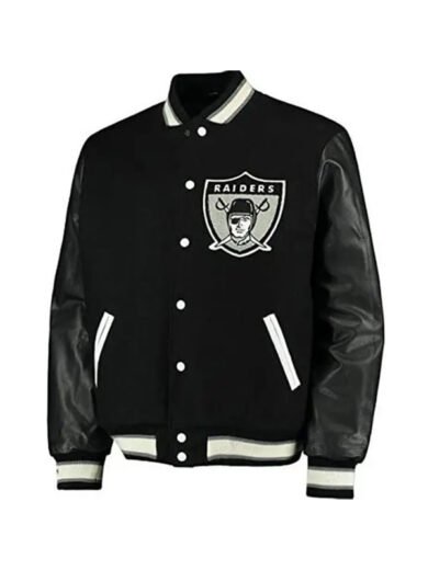 Men’s Black Oakland Raiders Jacket