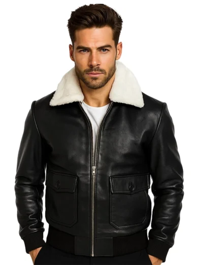 Airin-G-1-Francis-B-3-Leather-Jacket-Black-and-White-Bomber-Jacket