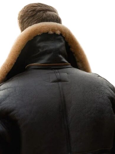 Black B3 Shearling Leather Jacket