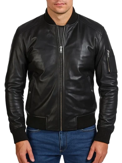Bomia-Ma-1-Black-Leather-Bomber-Jacket-1