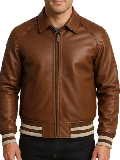 Brown-Leather-Varsity-Jacket-Walton