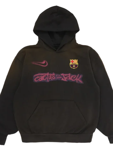 CJ x Nike x FCB Spray Logo Hoodie 1