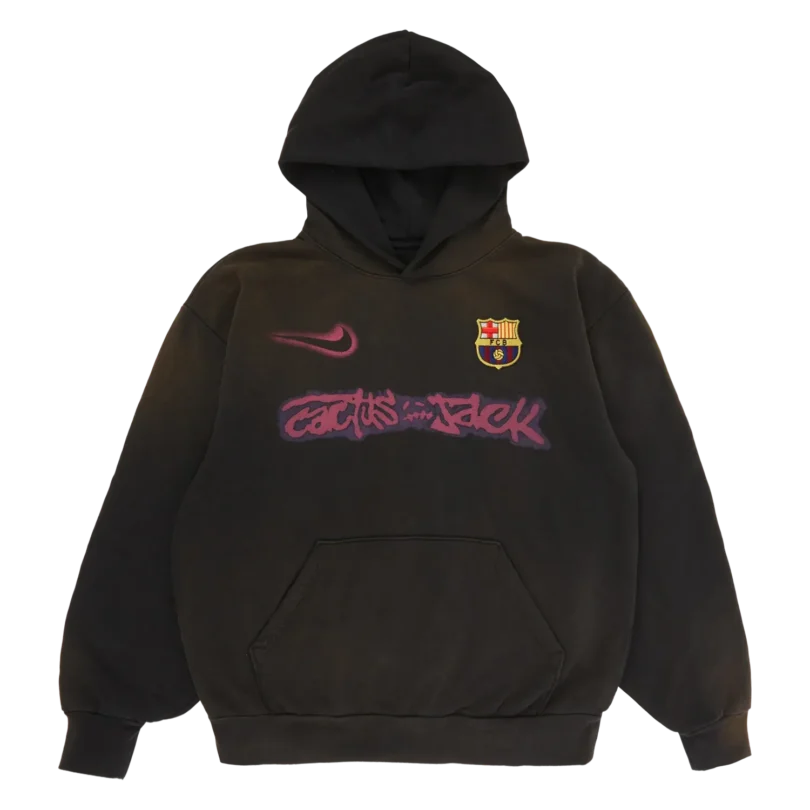 CJ x Nike x FCB Spray Logo Hoodie 1