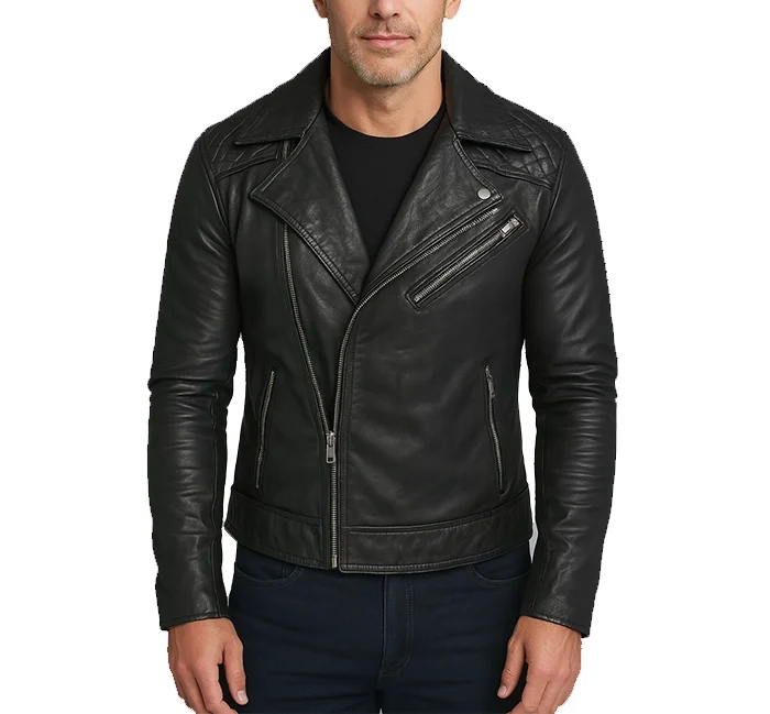 Danny-Quilted-Black-Leather-Biker-Jacket-2