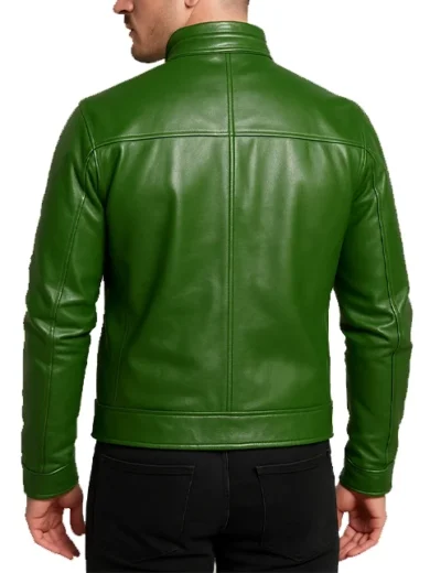 Darren-Distressed-Green-Leather-Biker-Jacket-2