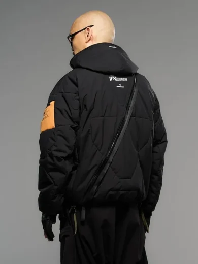 Death Stranding 2 black Jacket back
