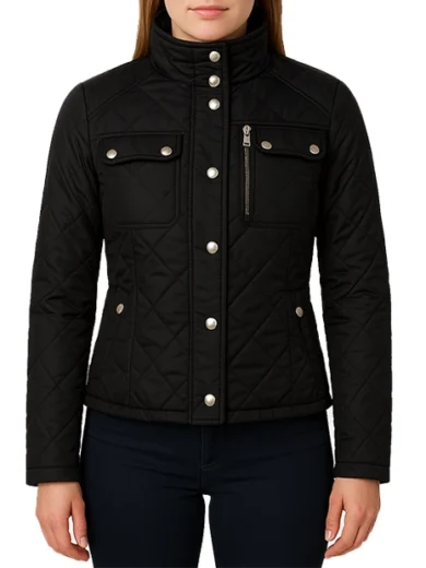 Delphia-Black-Quilted-Jacket-for-Women-–-Lightweight-Jacket