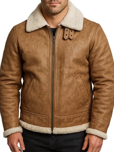 Francis-B-3-Brown-Distressed-Leather-Bomber-Jacket