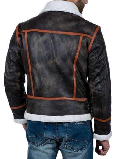 Fur-Brown-Leather-Jacket