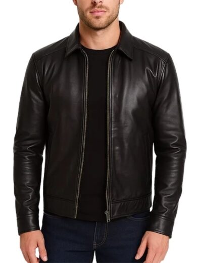 Inferno Black Leather Jacket