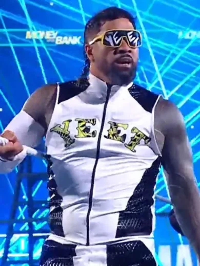 Jey Uso WWE Money In The Bank 2024 Vest