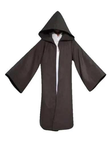 Master Jedi Kenobi Black Cloak