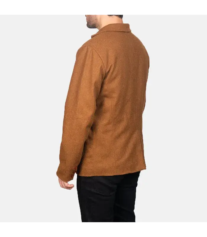 Borges Khaki Wool Blazer - Image 2