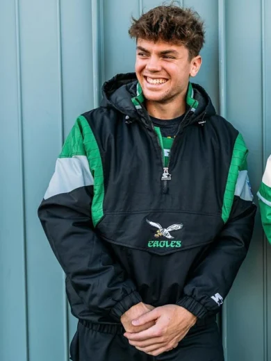 Starter Eagles Pullover Jacket