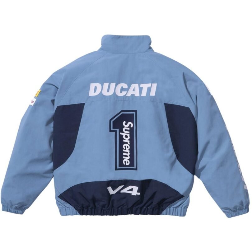 Supreme X Ducati Track Blue Jacket - Image 2