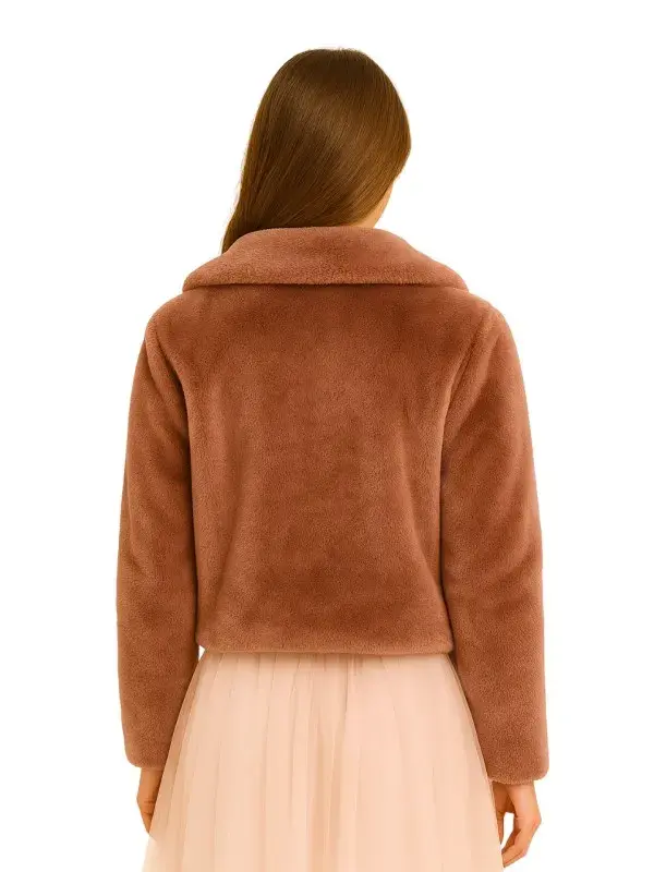 12 Dates of Christmas Faith Fernandez Fur Jacket - Image 2