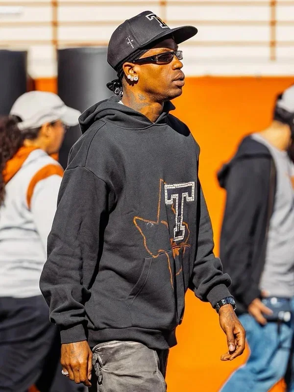 CJ X M&N X University Of Texas Hoodie - Image 3