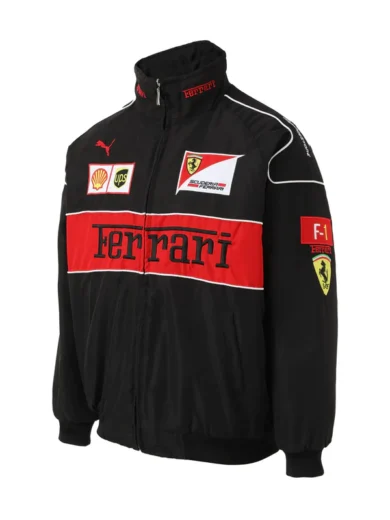 Vintage Ferrari F1 Black Jacket 2