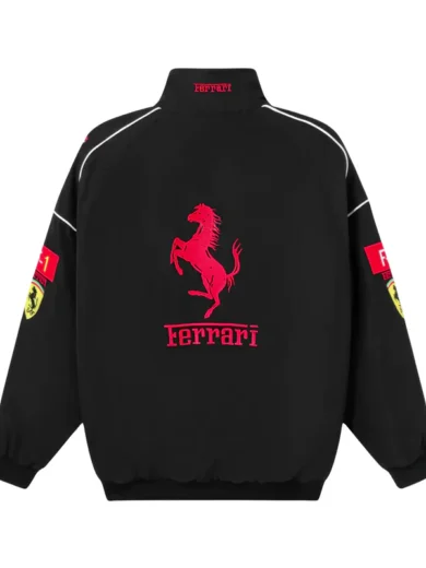 Vintage Ferrari F1 Black Jacket 3
