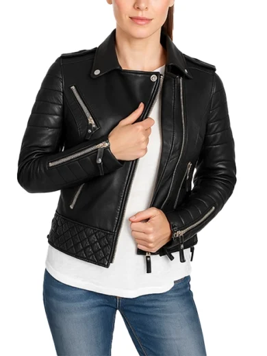 Womens-Boda-Style-Quilted-Leather-Biker-Jacket-Black
