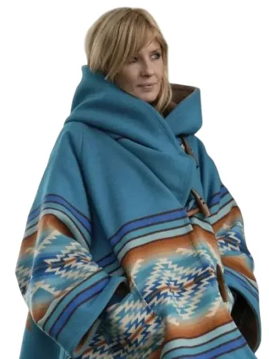 Yellowstone Beth Dutton Poncho Coat 1