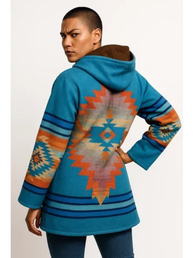 Yellowstone Beth Dutton Poncho Coat back