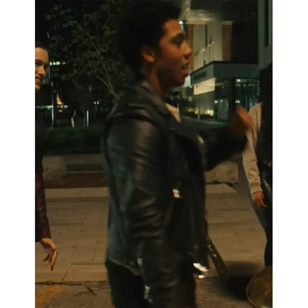 Gen V 2023 Andre Anderson Black Leather Jacket - Image 2