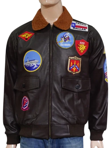 Maverick Top Gun Tom Cruise Leather Jacket