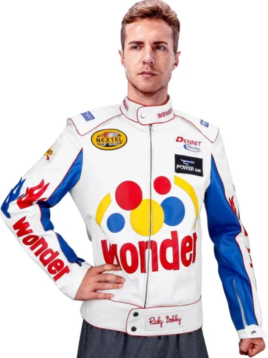Wonder Racing Ricky Bobby Leather Jacket