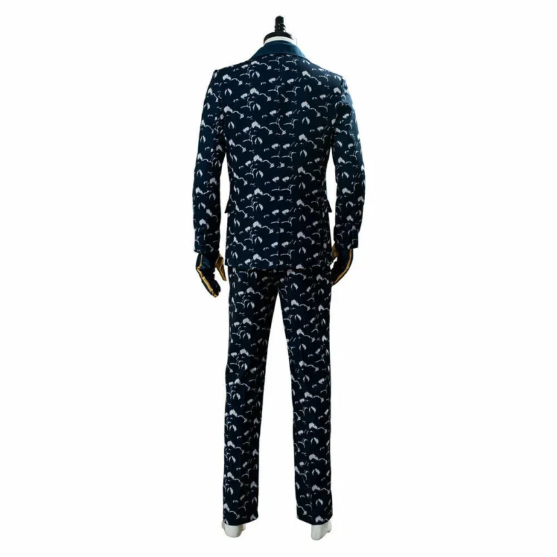 Black Mask Birds Of Prey Suit back