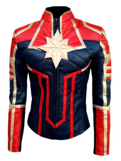 Captain Marvel Brie Larson Costume Jacket