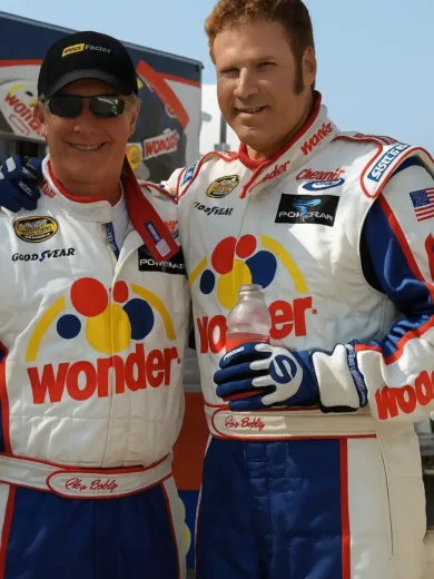 Wonder Racing Ricky Bobby Leather Jacket