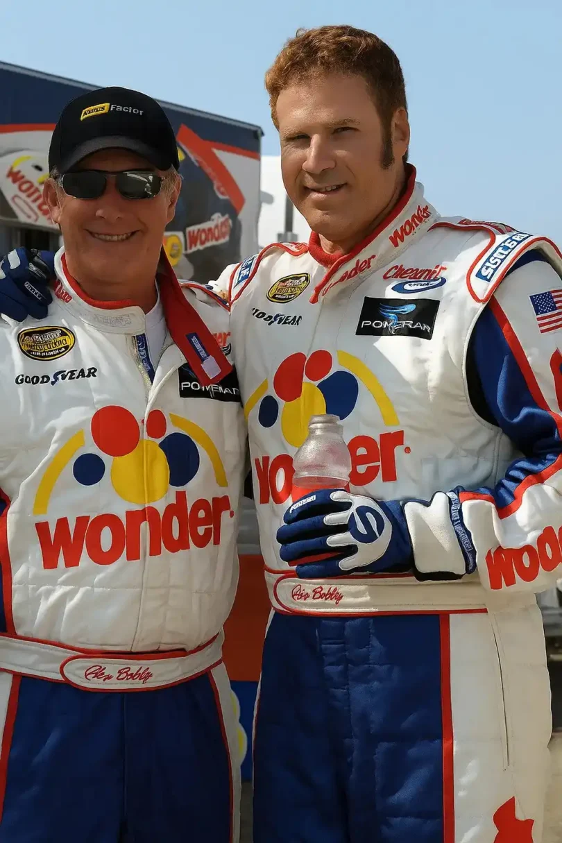 Wonder Racing Ricky Bobby Leather Jacket